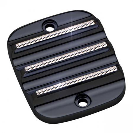 COVINGTONS HANDLEBAR MASTER CYLINDER COVER, BLACK DIAMOND