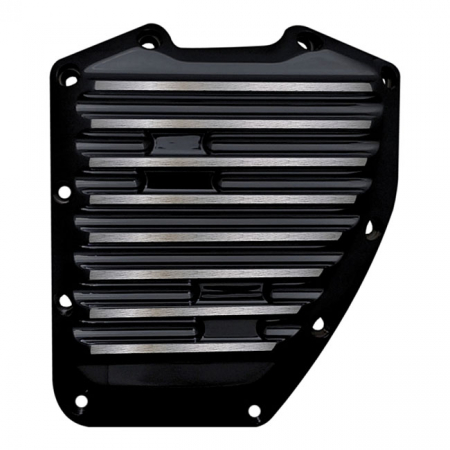 COVINGTONS, BILLET CAM COVER. BLACK, FINNED