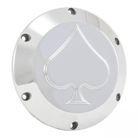 HELLS KITCHEN CHOPPERS, DERBY COVER SPADE. POLISHED