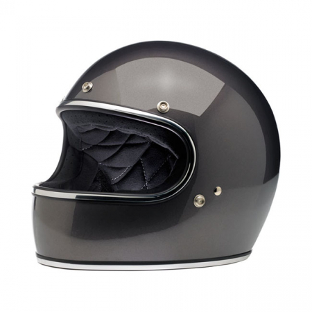 BILTWELL GRINGO HELMET CHARCOAL METALLIC