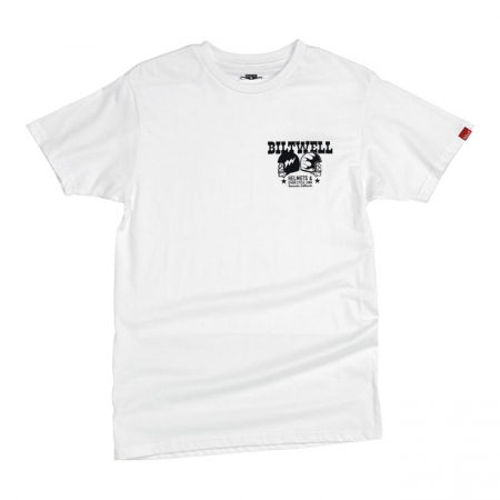 BILTWELL SKULLS T-SHIRT WHITE