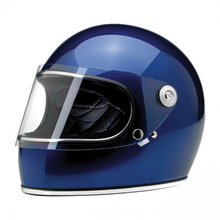 BILTWELL GRINGO S HELMET METALLIC NAVY