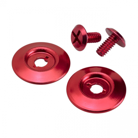 BILTWELL HELMET HARDWARE KIT RED