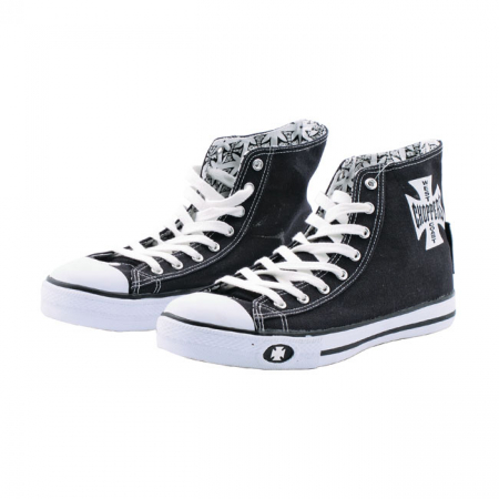 WCC WARRIOR HI-TOPS SHOES BLACK