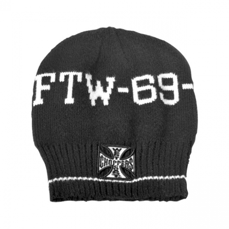 WCC BEANIE FTW 69 BLACK