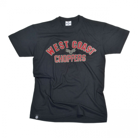 WCC WINGS BLOCK TEE, BLACK