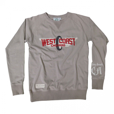 WCC RETRO GARAGE SWEATER BEIGE, S