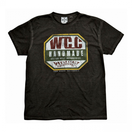 WCC INDUSTRY T-SHIRT OIL DYE ANTHRACITE