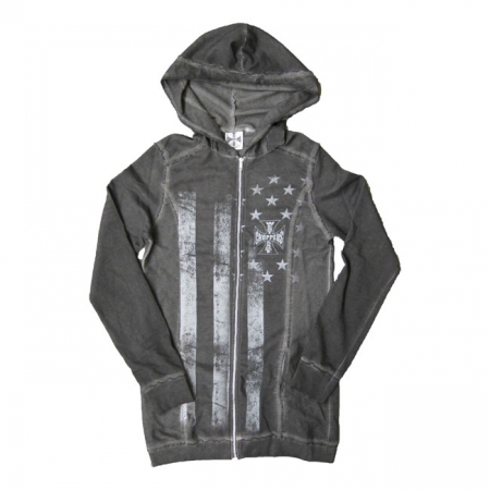 WCC THE MAIN ZIP HOODIE BLACK