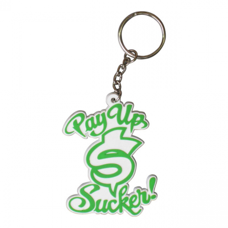 WCC PAY UP SUCKER KEYCHAIN