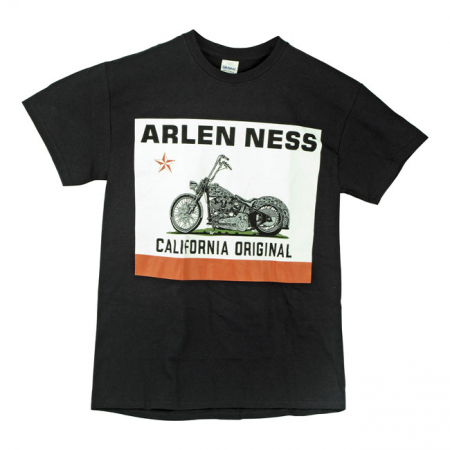 NESS CALIFORNIA T-SHIRT, BLACK M