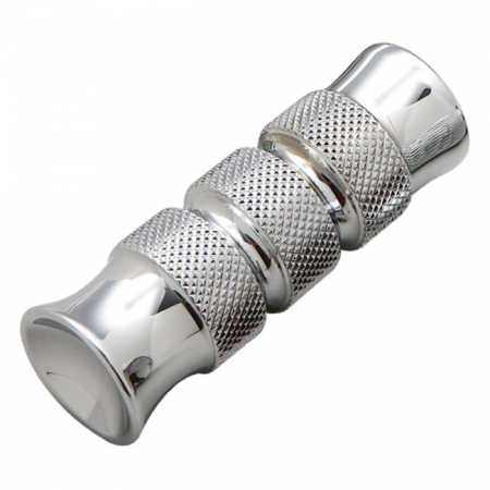 KNURLED FLARE SHIFTER PEG, CHROME