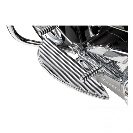 RETRO RIDER FLOORBOARDS, CHROME