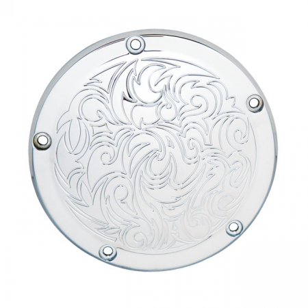 ENGRAVED POINT COVER, CHROME