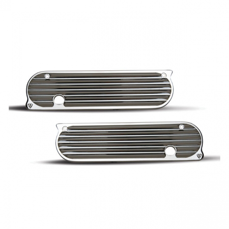 RETRO LATCH COVERS, CHROME