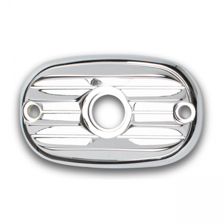 RETRO MASTER CYLINDER COVER, CHROME