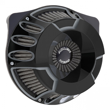 ARLEN NESS, INVERTED AIR CLEANER KIT 'DEEP CUT'. BLACK CC