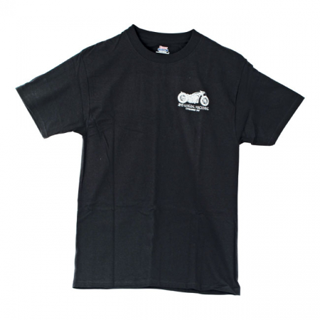 JIMS T-SHIRT BLACK -CHOPPER- M