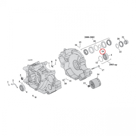 SPACER .112 INCH, SPR SH BEARING