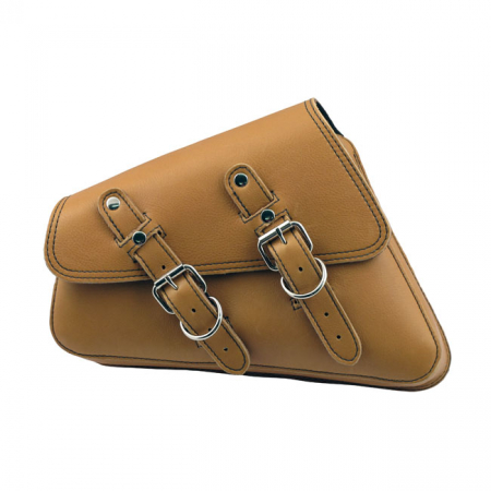 LA ROSA SOLO SADDLEBAG TAN LEFT SIDE