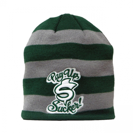 WCC PAY UP SUCKER BEANIE GREY/GREEN