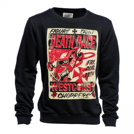 WCC DEATH RACES CREWNECK SWEATER