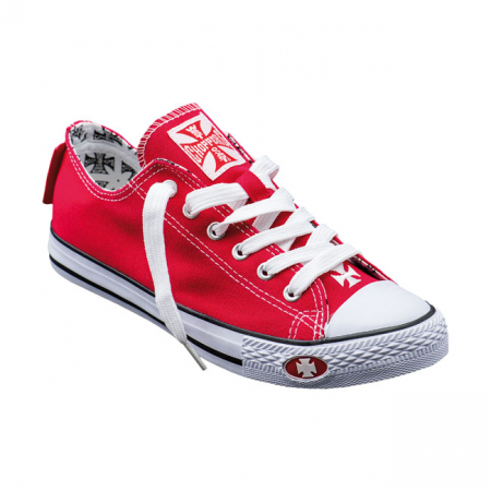 WCC WARRIOR LOW TOPS SHOES RED