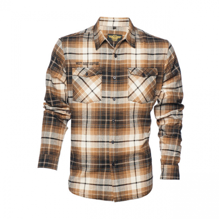 WCC EL DIABLO FLANNEL SHIRT BROWN