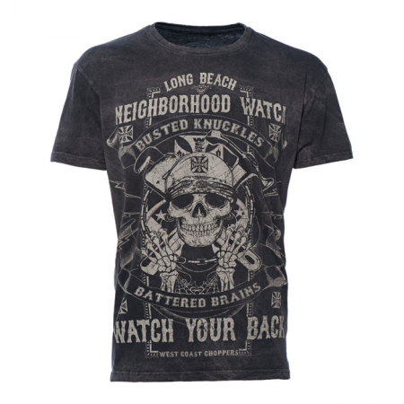 WCC NEIGHBORHOOD WATCH T-SHIRT BLACK