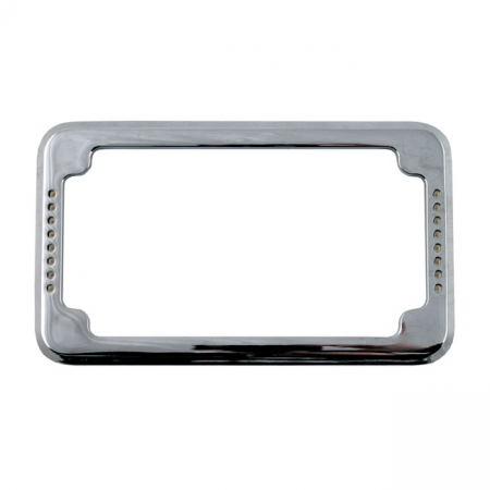 CYCLE VISIONS SLICK SIGNAL LICENSE PLATE FRAME