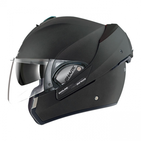 SHARK EVOLINE HELMET, BLACK MATTE