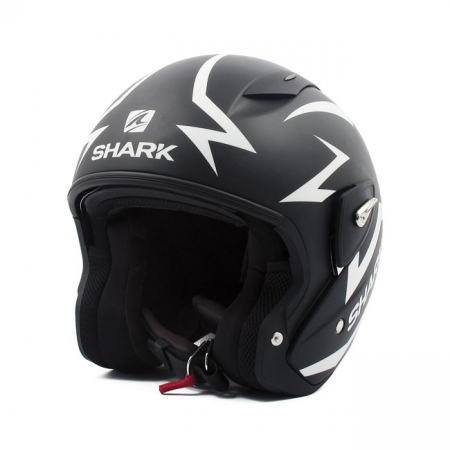 RSJ STARRY HELMET, BLACK/WHITE, XS