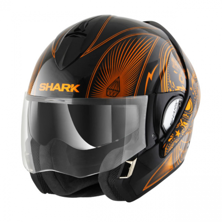 SHARK EVOLINE HELMET MEZKAL CHROME KUO