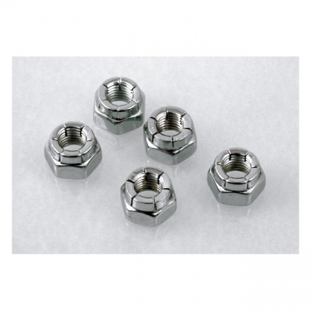 LOCKNUT CHROME (FLEXLOCK) 5/16-24