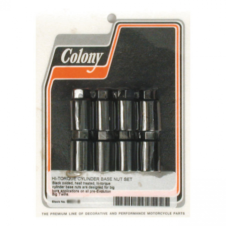 COLONY CYL BASE NUT KIT ''HIGH TORQUE''