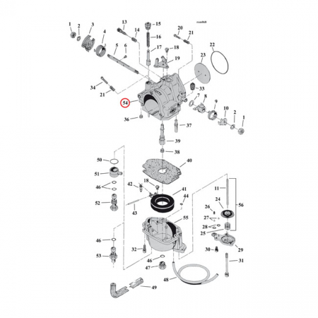 S&S CARB BODY, SUPER G