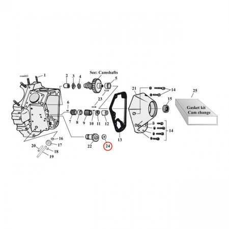 S&S BREATHER VALVE SPACER .140 INCH