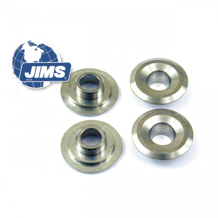 JIMS, UPPER VALVE SPRING COLLARS. TITANIUM