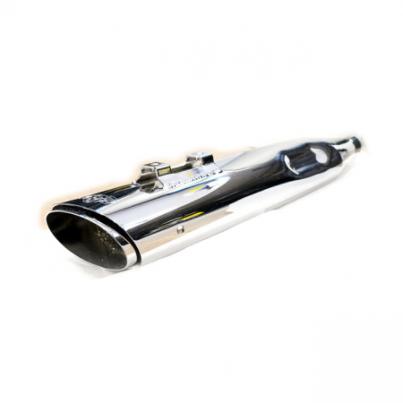 V&H LEFT HAND MUFFLER FOR OVAL SLIP-ONS