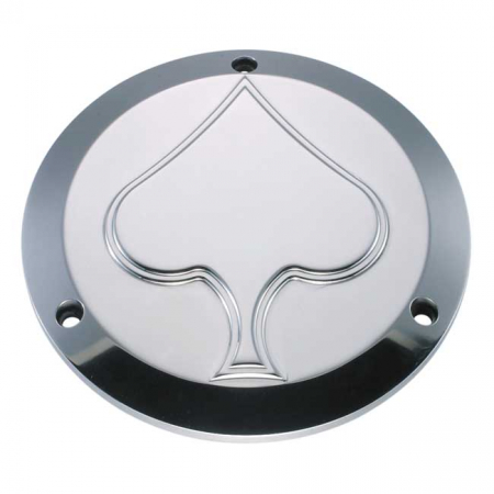 HELLS KITCHEN CHOPPERS, DERBY COVER SPADE. POLISHED