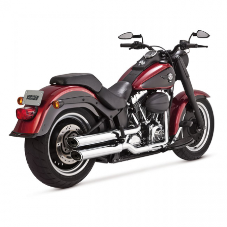 VANCE & HINES, TWIN SLASH 3-1/4" SLIP-ONS. ECE