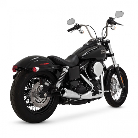 VANCE & HINES, 2-1 UPSWEEP EXHAUST. CHROME