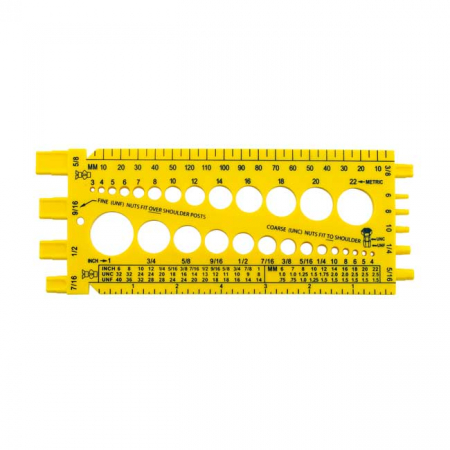 BOLT SIZE IT BOLT GAUGE TOOL