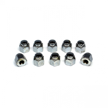 COLONY, CAP NUTS 8-32 CHROME PLATED