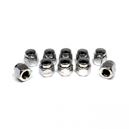 COLONY, CAP NUTS 7/16-14 CHROME PLATED