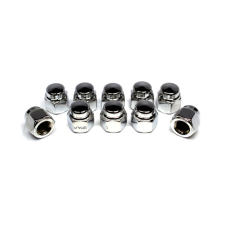 COLONY, CAP NUTS 7/16-20 CHROME PLATED