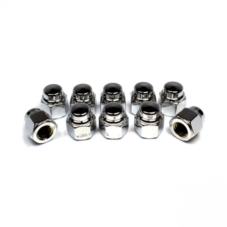 COLONY, CAP NUTS 1/2-13 CHROME PLATED