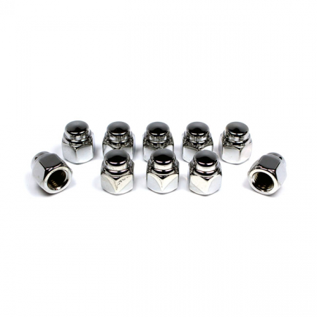 COLONY, CAP NUTS M10 (1.25) CHROME PLATED