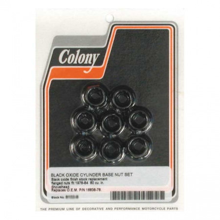 COLONY CYL BASE NUT KIT