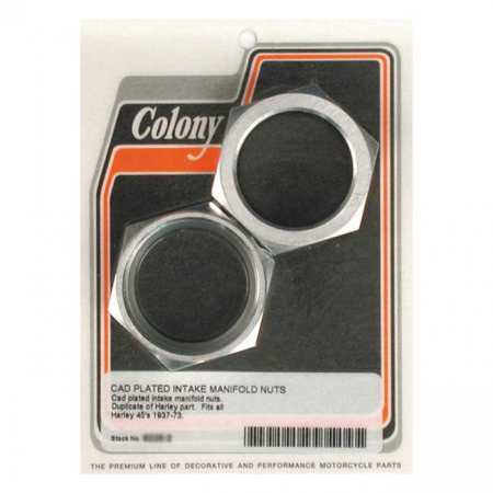 COLONY MANIFOLD NUTS, PLUMBER STYLE